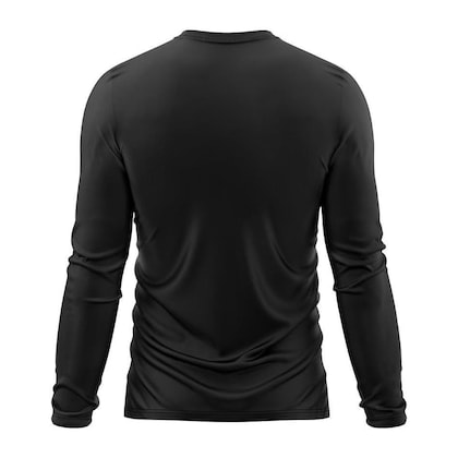 Camiseta Manga Longa Adriben Dry Fit Proteção Solar UV 50/ Treino Academia - Masculina