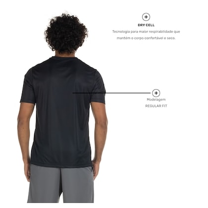 Camiseta Puma Manga Curta Active Small Logo - Masculina