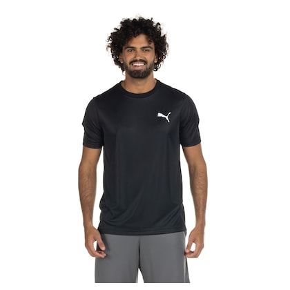 Camiseta Puma Manga Curta Active Small Logo - Masculina